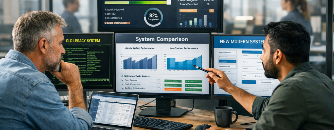 QA Testing for Legacy System Modernization