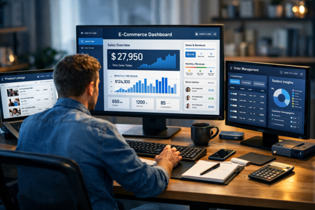 custom software for e-commerce platforms