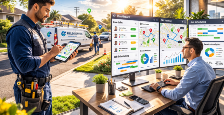 custom software for field service management
