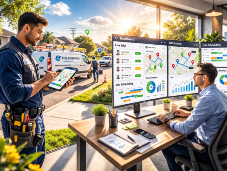 custom software for field service management