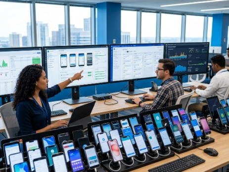 Mobile app testing
