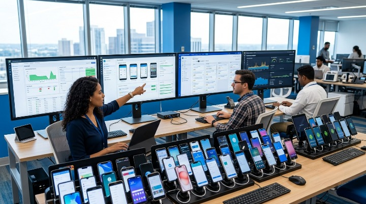 Mobile app testing