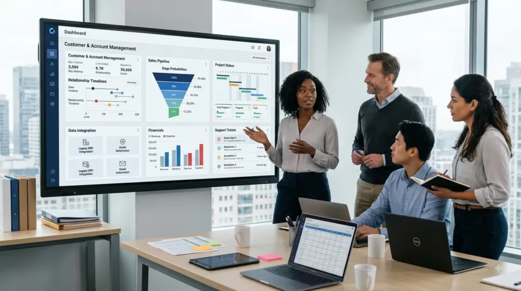 software-engineering-team-code-review-meeting