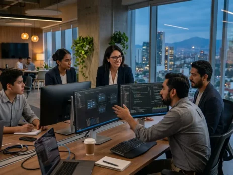 Nearshore software development collaboration between Mexico and the US
