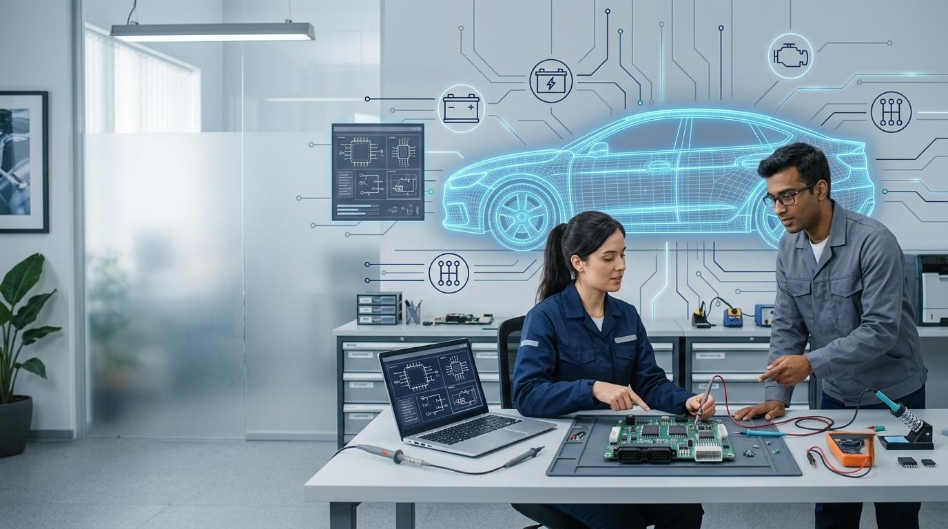 Embedded automotive engineers staffing